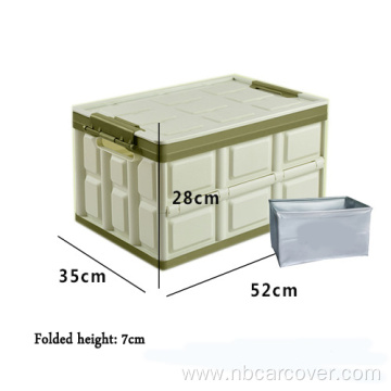 foldable waterproof yellow personalised car storage box